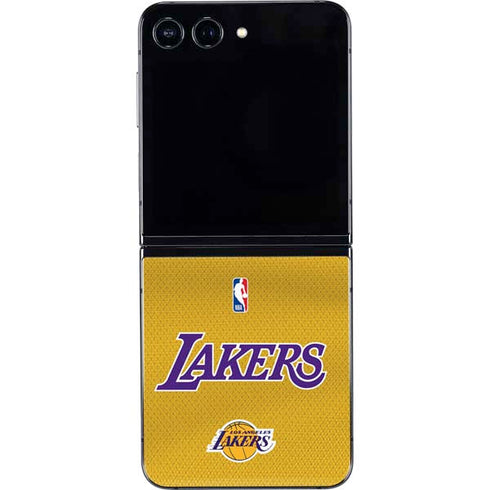NBA Los Angeles Lakers Jersey Galaxy Z Flip5 5G Skin